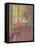 Interior with Geranium-Joyce Haddon-Framed Stretched Canvas