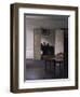 Interior with Ida Playing the Piano-Vilhelm Hammershoi-Framed Giclee Print