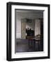 Interior with Ida Playing the Piano-Vilhelm Hammershoi-Framed Giclee Print