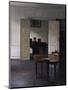 Interior with Ida Playing the Piano-Vilhelm Hammershoi-Mounted Giclee Print