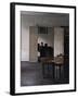 Interior with Ida Playing the Piano-Vilhelm Hammershoi-Framed Giclee Print