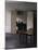 Interior with Ida Playing the Piano-Vilhelm Hammershoi-Mounted Giclee Print