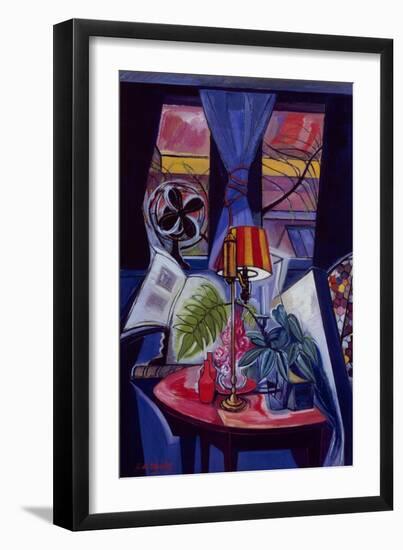 Interior with Lamp-Roy De Maistre-Framed Premium Giclee Print