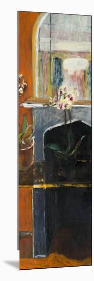 Interior With Orchid-Julie Held-Mounted Giclee Print