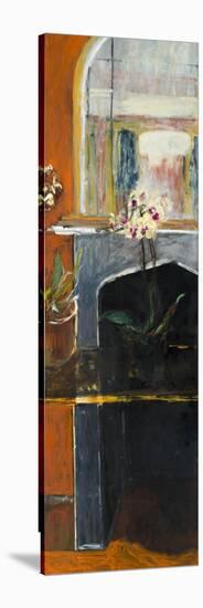 Interior With Orchid-Julie Held-Stretched Canvas