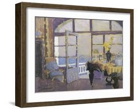 Interior with Piano-Fernand Lantoine-Framed Giclee Print