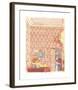 Interior with Pink Wallpaper-Edouard Vuillard-Framed Premium Giclee Print