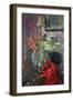 Interior with Red Dress (Oil on Canvas)-Susan Ryder-Framed Giclee Print