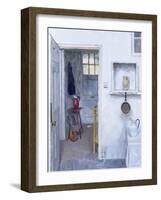 Interior with Red Jug, 2005-Charles E. Hardaker-Framed Giclee Print