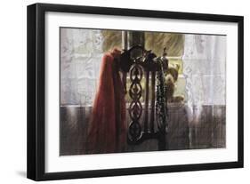 Interior with Teddy-John Lidzey-Framed Giclee Print