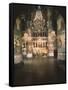 Interior with the Iconostasis in the Assumption of the Blessed Virgin Cathedral-null-Framed Stretched Canvas