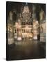Interior with the Iconostasis in the Assumption of the Blessed Virgin Cathedral-null-Stretched Canvas