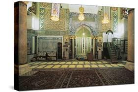 Interior with the Mihrab of Al-Aqsa Mosque-null-Stretched Canvas