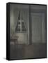 Interior with Two Candles-Vilhelm Hammershoi-Framed Stretched Canvas