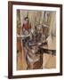 Interior with Two Female Figures-Umberto Boccioni-Framed Giclee Print