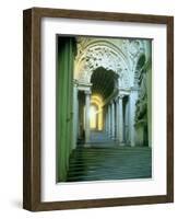 Interior with View of the Staircase-Giovanni Lorenzo Bernini-Framed Giclee Print