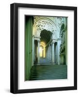 Interior with View of the Staircase-Giovanni Lorenzo Bernini-Framed Giclee Print