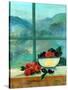 Interior with Window and Fruits-Marisa Leon-Stretched Canvas