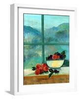 Interior with Window and Fruits-Marisa Leon-Framed Giclee Print