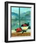 Interior with Window and Fruits-Marisa Leon-Framed Giclee Print