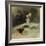 Interior with Woman Knitting-Eugene Carriere-Framed Giclee Print