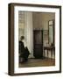 Interior with Woman Reading-Carl Holsoe-Framed Giclee Print