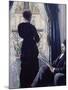 Interior, Woman at the Window, 1880-Gustave Caillebotte-Mounted Giclee Print