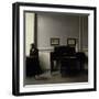 Interior-Vilhelm Hammershoi-Framed Giclee Print