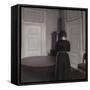 Interior-Vilhelm Hammershoi-Framed Stretched Canvas