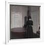 Interior-Vilhelm Hammershoi-Framed Giclee Print