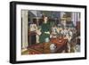 Interior-Edward Le Bas-Framed Giclee Print