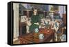 Interior-Edward Le Bas-Framed Stretched Canvas