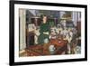 Interior-Edward Le Bas-Framed Giclee Print