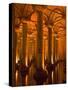 Interiors of a Basilica Cistern, Istanbul, Turkey-null-Stretched Canvas