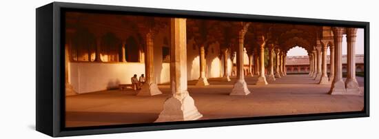 Interiors of a Fort, Agra Fort, Agra, Uttar Pradesh, India-null-Framed Stretched Canvas