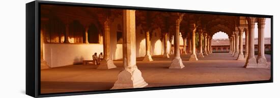 Interiors of a Fort, Agra Fort, Agra, Uttar Pradesh, India-null-Framed Stretched Canvas