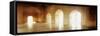 Interiors of a Hall, Agra Fort, Agra, Uttar Pradesh, India-null-Framed Stretched Canvas