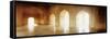 Interiors of a Hall, Agra Fort, Agra, Uttar Pradesh, India-null-Framed Stretched Canvas