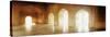 Interiors of a Hall, Agra Fort, Agra, Uttar Pradesh, India-null-Stretched Canvas