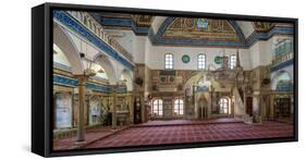 Interiors of a mosque, El-Jazzar Mosque, Acre (Akko), Israel-null-Framed Stretched Canvas