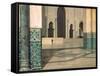 Interiors of a Mosque, Mosque Hassan Ii, Casablanca, Morocco-null-Framed Stretched Canvas