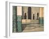 Interiors of a Mosque, Mosque Hassan Ii, Casablanca, Morocco-null-Framed Premium Photographic Print