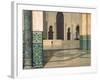 Interiors of a Mosque, Mosque Hassan Ii, Casablanca, Morocco-null-Framed Photographic Print