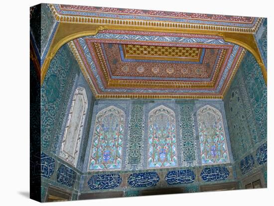 Interiors of a Palace, Topkapi Palace, Istanbul, Turkey-null-Stretched Canvas