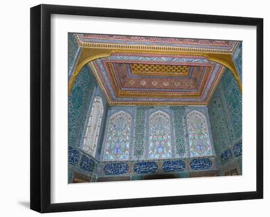 Interiors of a Palace, Topkapi Palace, Istanbul, Turkey-null-Framed Photographic Print