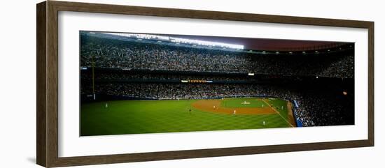 Interiors of a stadium, Yankee Stadium, New York City, New York, USA-null-Framed Photographic Print