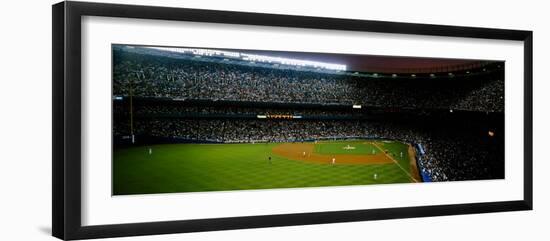 Interiors of a stadium, Yankee Stadium, New York City, New York, USA-null-Framed Photographic Print