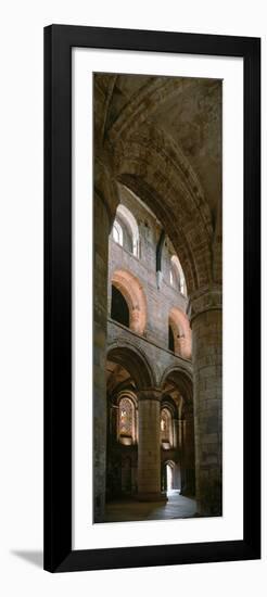 Interiors of an abbey, Dunfermline Abbey, Dunfermline, Fife, Scotland-null-Framed Photographic Print