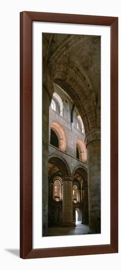 Interiors of an abbey, Dunfermline Abbey, Dunfermline, Fife, Scotland-null-Framed Photographic Print