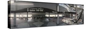 Interiors of an Airport, Charlotte Douglas International Airport, North Carolina, USA-null-Stretched Canvas